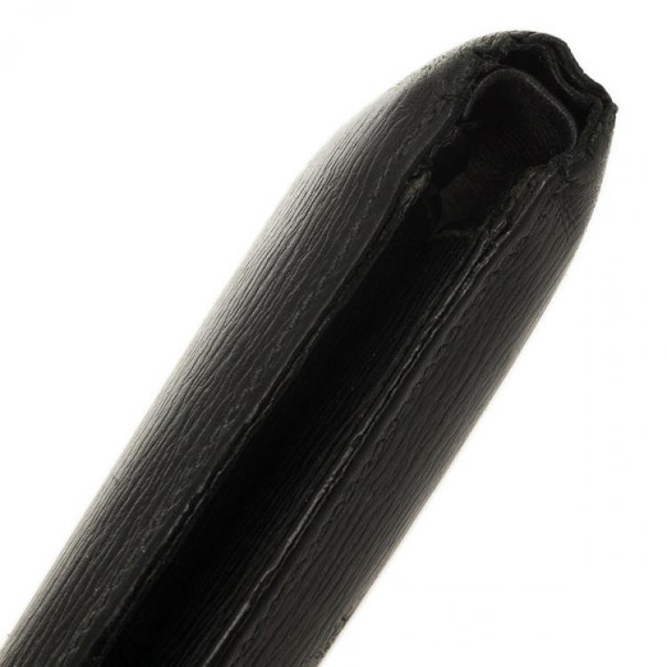 Pre Owned MontBlanc Black Leather Westside Wallet 