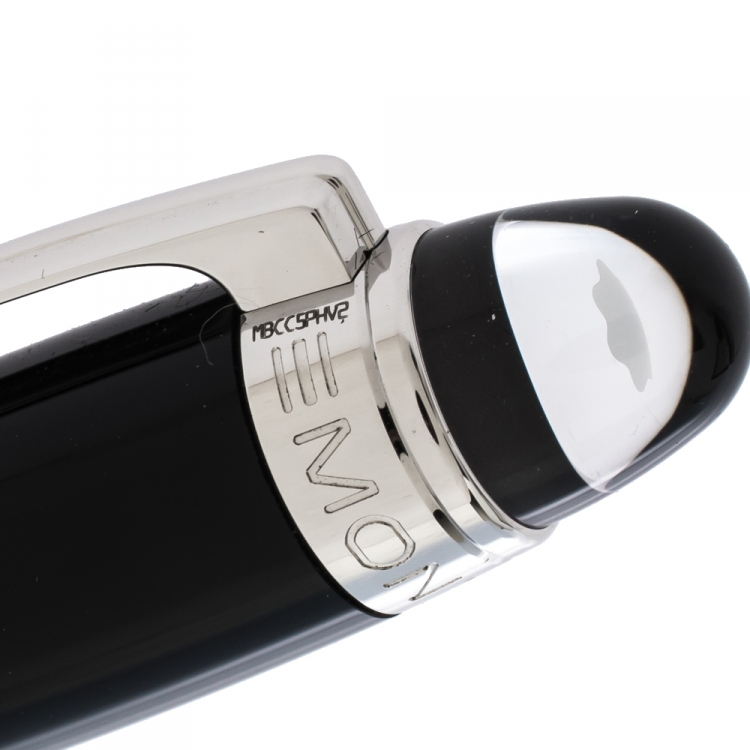 مملوكة مسبقًا Montblanc StarWalker Black Resin Silver Tone Fineliner Pen