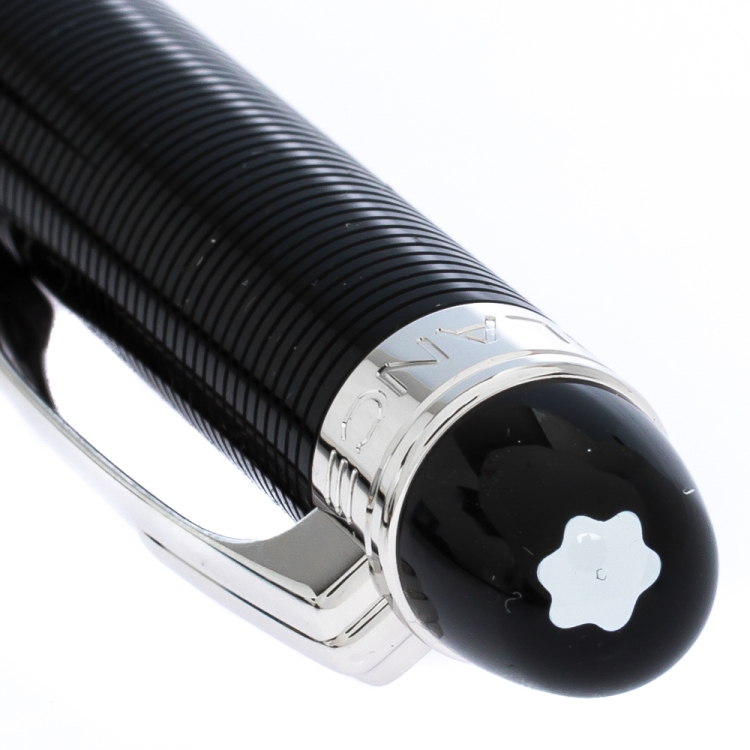 Pre Owned Montblanc StarWalker Doue Textured Two Tone Ballpoint Pen