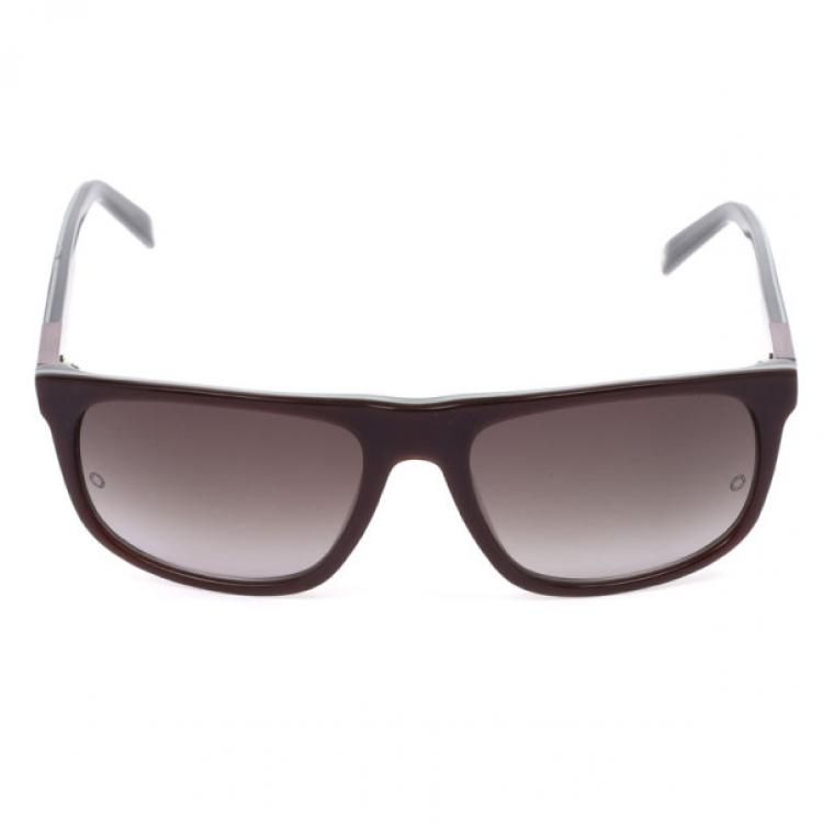 Pre Owned Montblanc Brown Men Wayfarers