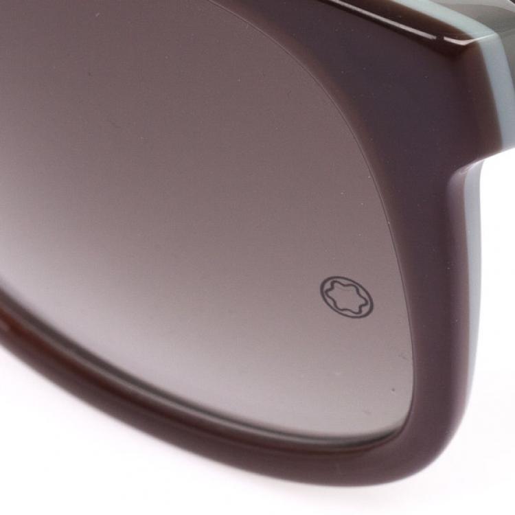 Pre Owned Montblanc Brown Men Wayfarers