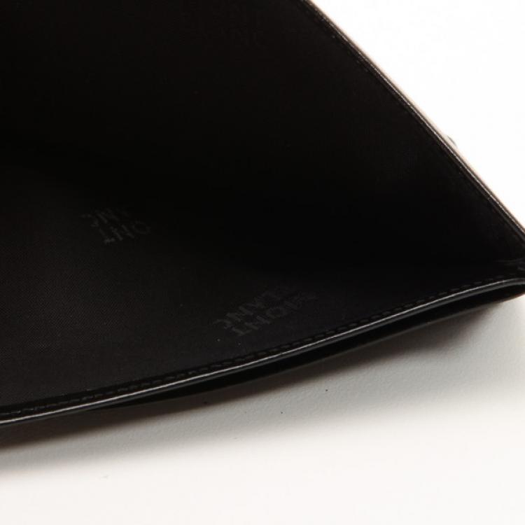 مملوكة مسبقًا MontBlanc Black Leather Meisterstuck Wallet 