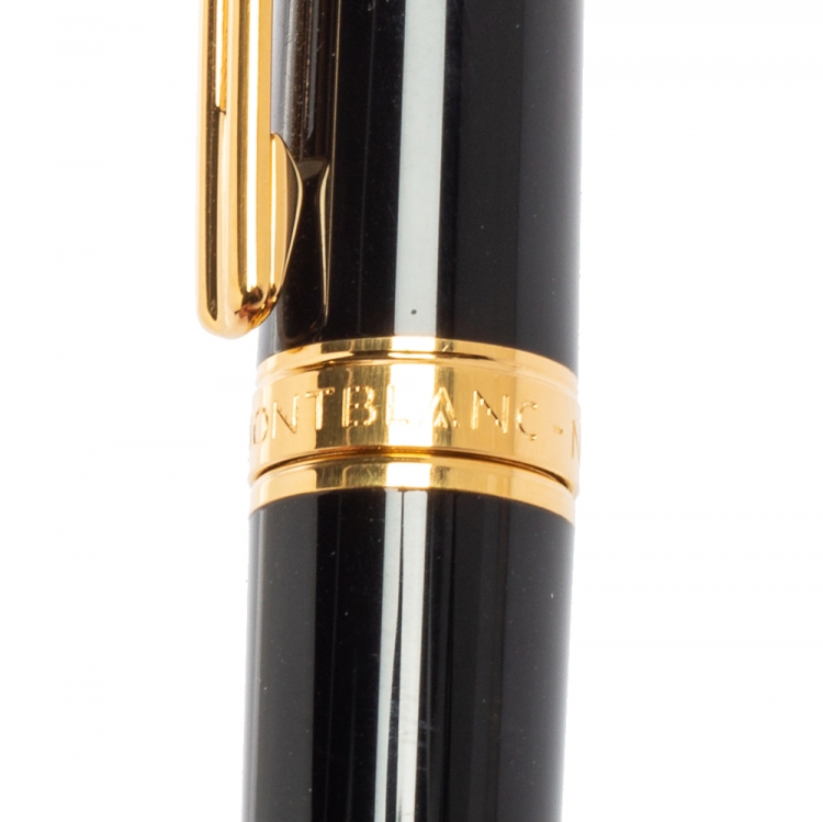 Pre Owned Montblanc Black Noblesse Oblige Rollerball Pen