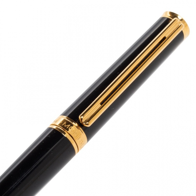Pre Owned Montblanc Black Noblesse Oblige Rollerball Pen