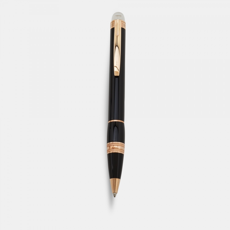 Montblanc Starwalker Rose Gold Tone Resin Ballpoint Pen Montblanc The Luxury Closet