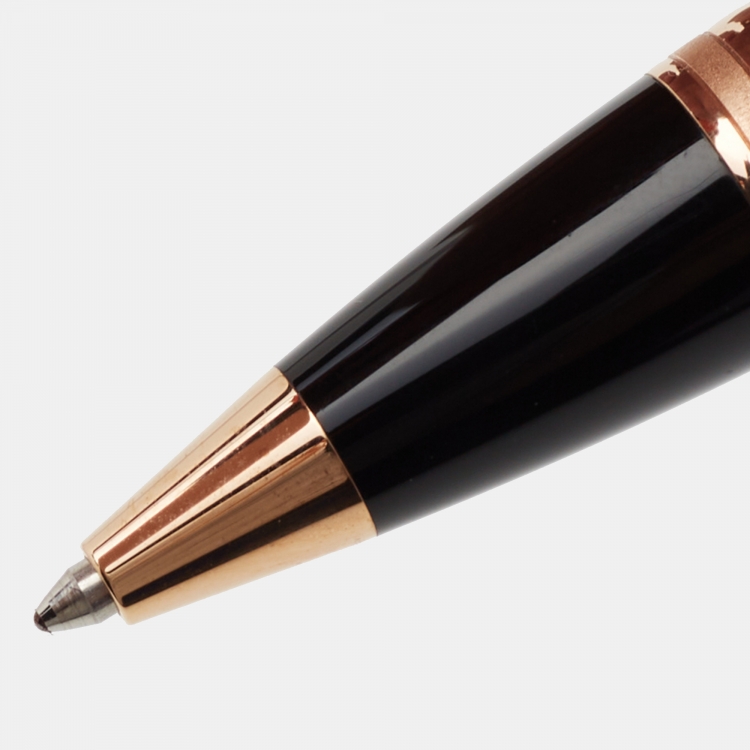 Pre Owned Montblanc Starwalker Rose Gold Tone Resin Ballpoint Pen