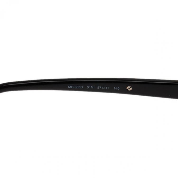 Pre Owned Montblanc Black Men Wayfarers