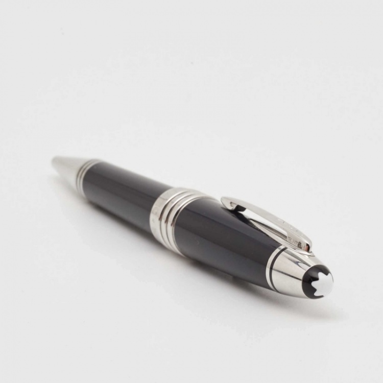 Pre Owned Montblanc John F. Kennedy Special Edition Resin Silver Tone Ballpoint Pen