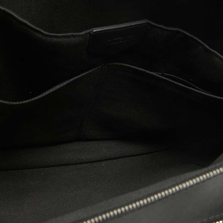Pre Owned Montblanc Black Leather Large Sartorial Document Case
