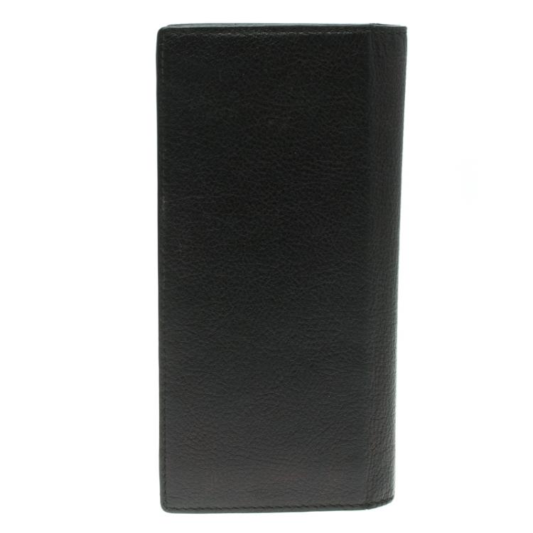Pre Owned Montblanc Black Leather West Extreme Wallet