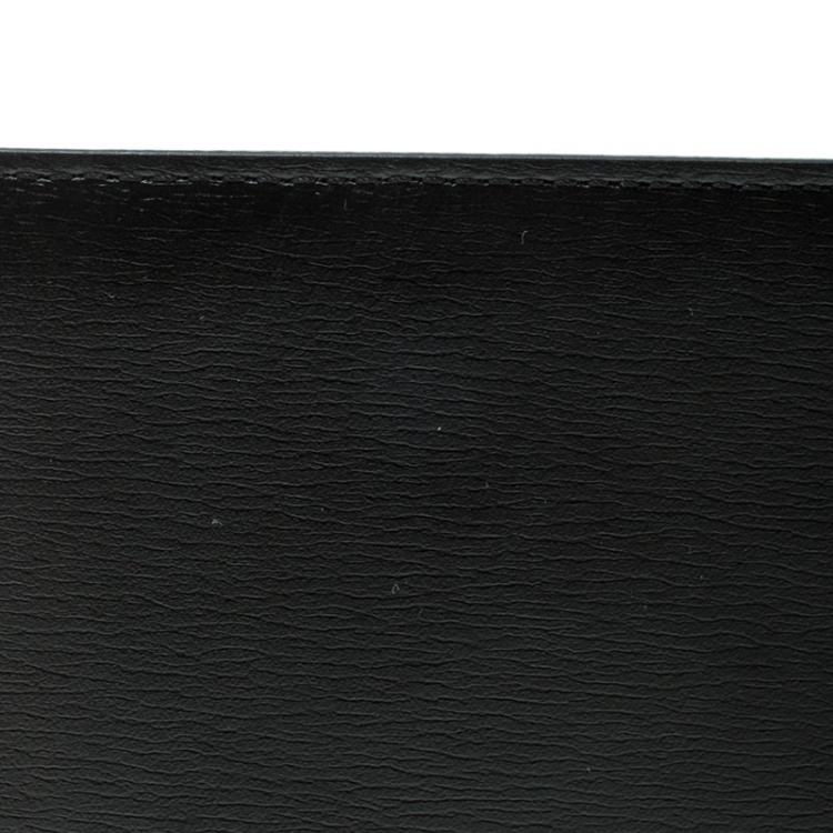 Pre Owned MontBlanc Black Leather Westside Wallet