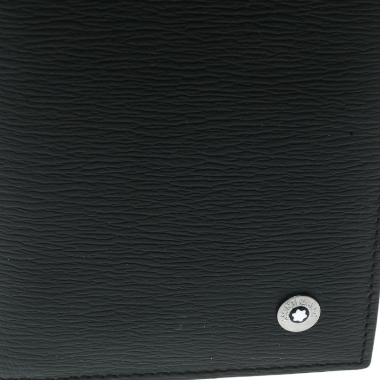 مملوكة مسبقًا Montblanc Black Leather Westside Business Card Holder