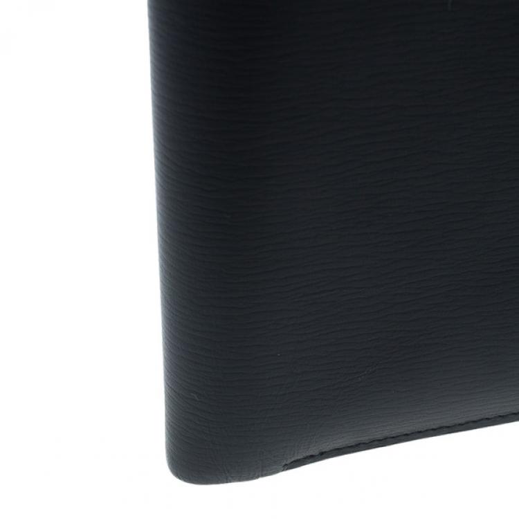 Pre Owned Montblanc Black Leather Westside with Money Clip Wallet