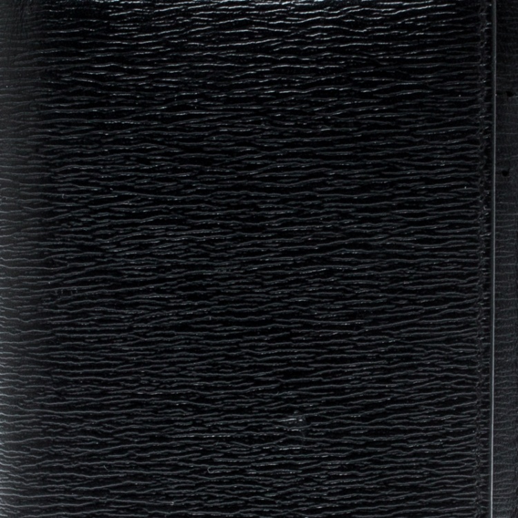 مملوكة مسبقًا Montblanc Black Leather Westside Business Card Holder
