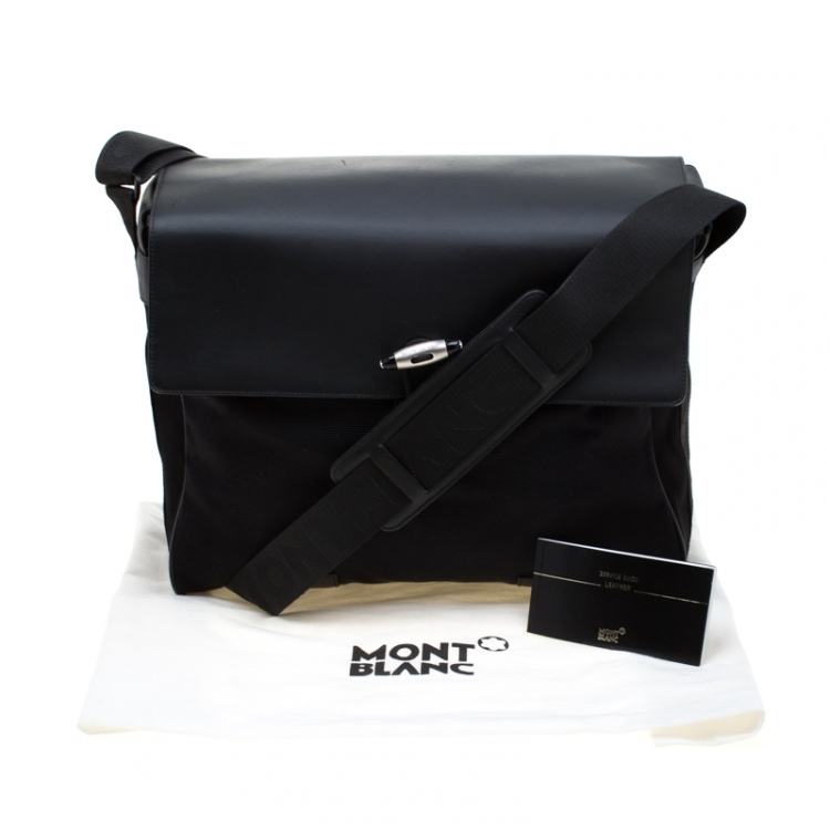 montblanc nightflight messenger bag