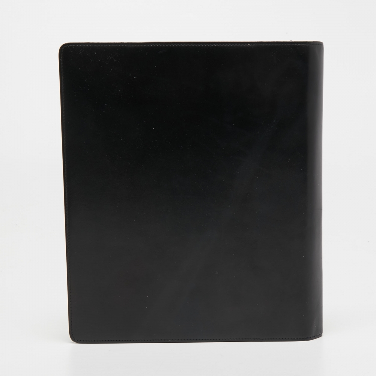 Pre Owned Montblanc Black Leather Wallet Organiser