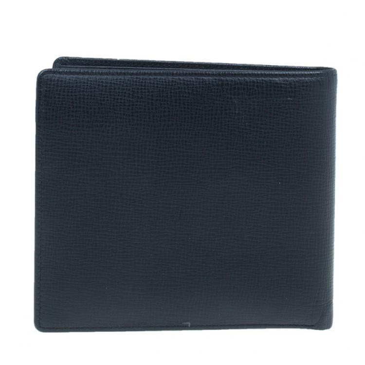 Pre Owned Montblanc Black Leather Miesterstuck Wallet