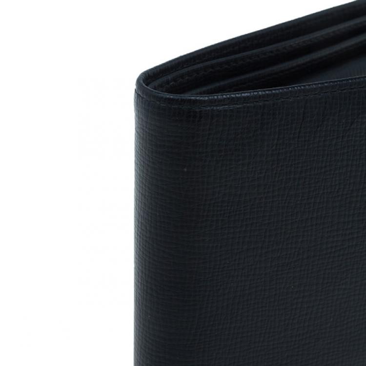 Pre Owned Montblanc Black Leather Miesterstuck Wallet