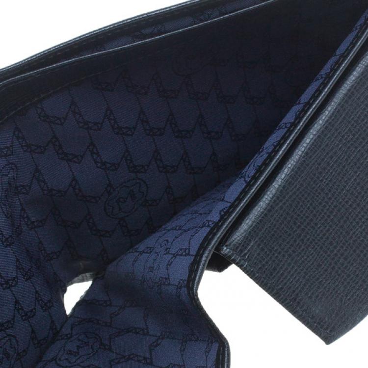 Pre Owned Montblanc Black Leather Miesterstuck Wallet