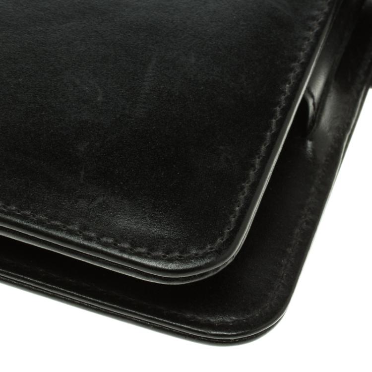 Pre Owned Montblanc Black Leather Agenda