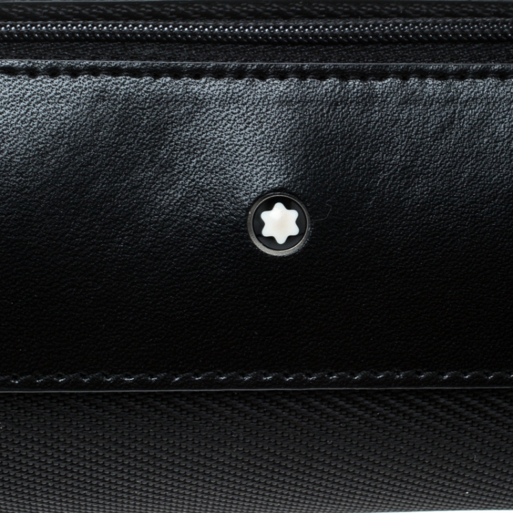 Pre Owned Montblanc Black Fabric Meisterstuck Pen Pouch