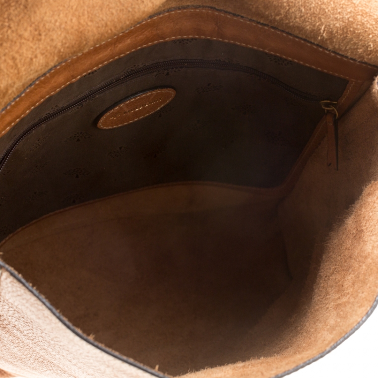 Pre Owned Mulberry Brown Leather Brynmore Messenger Bag