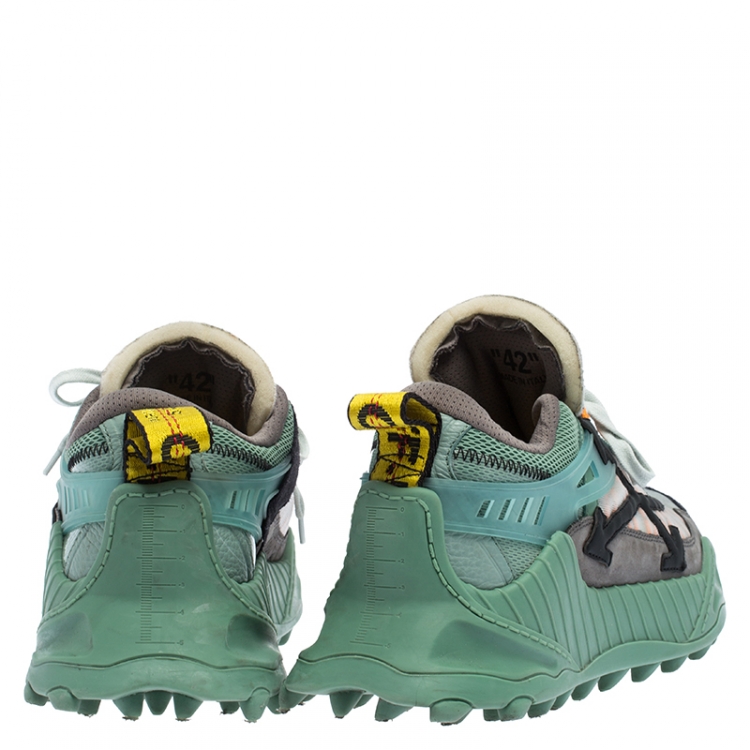 off white multicolor shoes