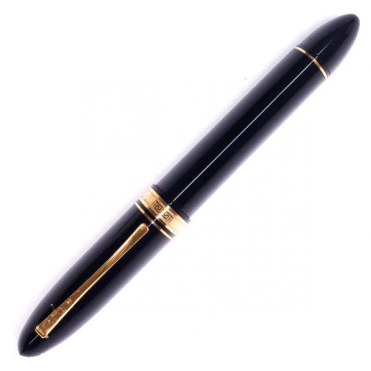 Pre Owned Omas Blue Black 360 “mezzo” Ballpoint Pen