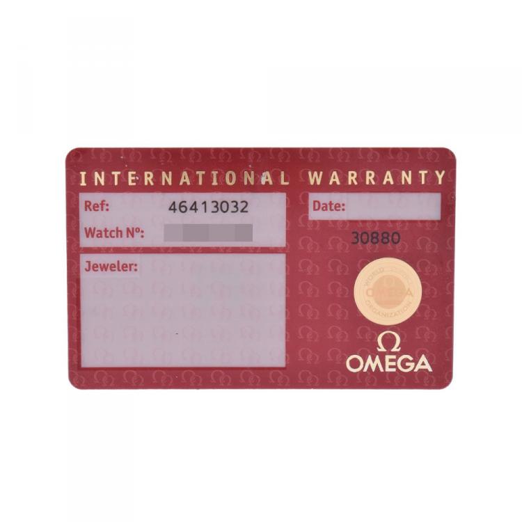 Pre Owned Omega Silver 18K Yellow Gold De Ville Co-Axial Men's Wristwatch 40MM