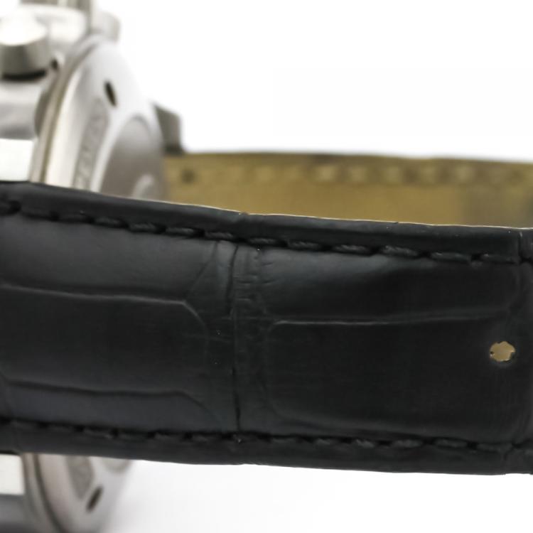 Pre Owned Omega Grey Stainless Steel De Ville Chronoscope Co-Axial 4-Counters Chronograph Men's Wristwatch 41MM