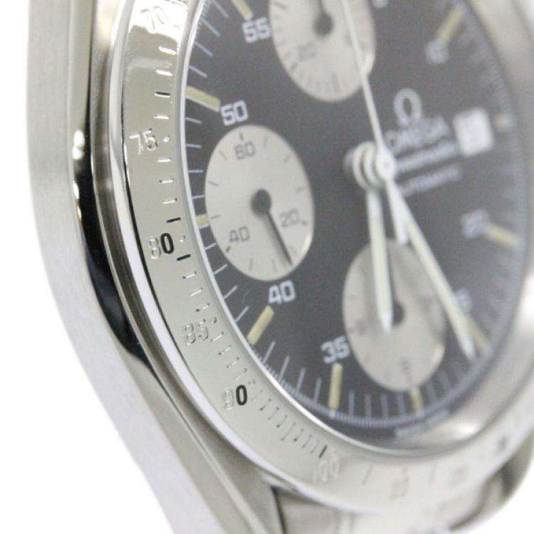 Pre Owned Omega Stainless Steel Speedmaster Men's Wristwatch 39MM
