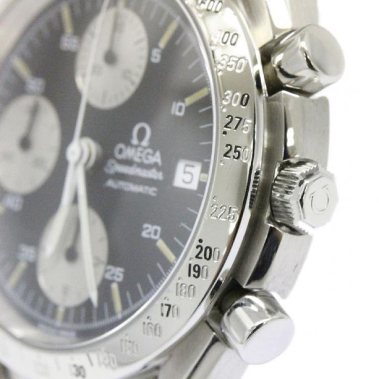 Pre Owned Omega Stainless Steel Speedmaster Men's Wristwatch 39MM