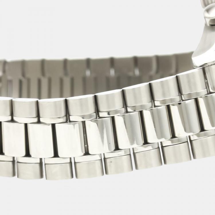 Pre Owned Omega Black Stainless Steel Speedmaster Automatic 3510.50 Men's Wristwatch 39 MM