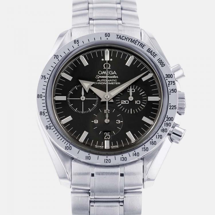 Omega speedmaster automatic chronometer broad clearance arrow