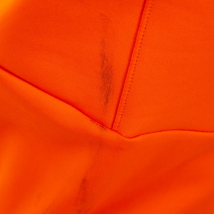 Pre Owned Palm Angels X Under Armour Orange Logo Print Sweatpants M