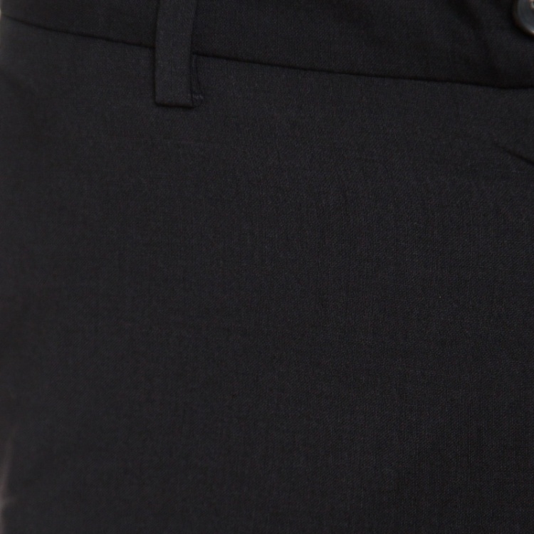 Pre Owned Philipp Plein Homme Black Stretch Wool Tailored Suit S