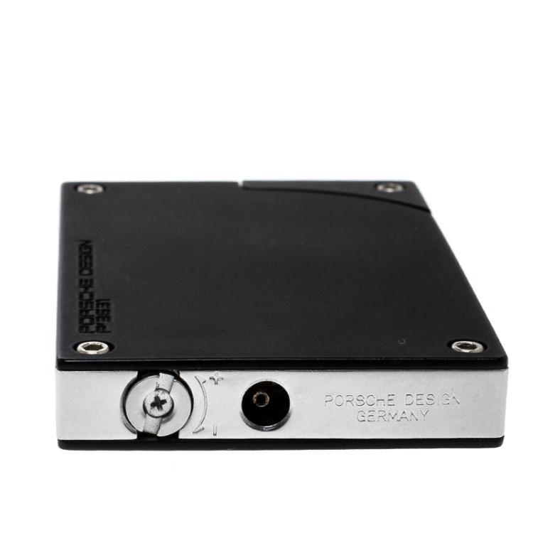 Pre Owned Porsche Design P3631 Black Flame Lighter 