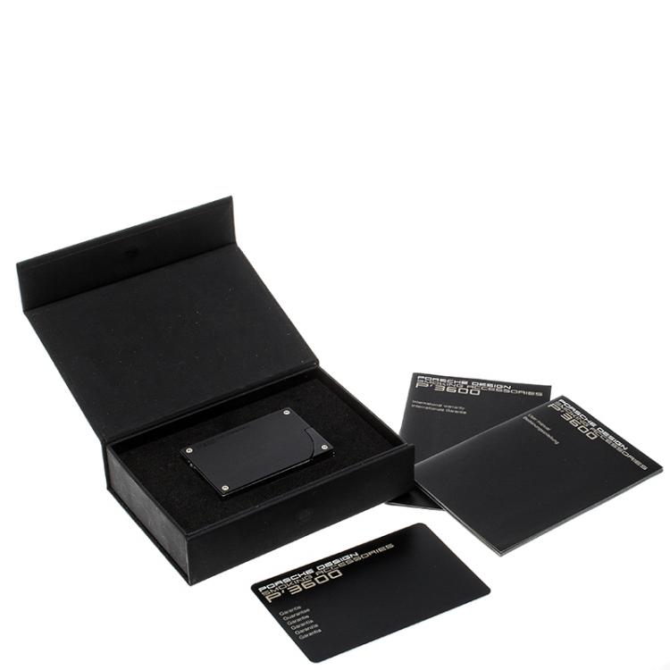 Pre Owned Porsche Design P3631 Black Flame Lighter 