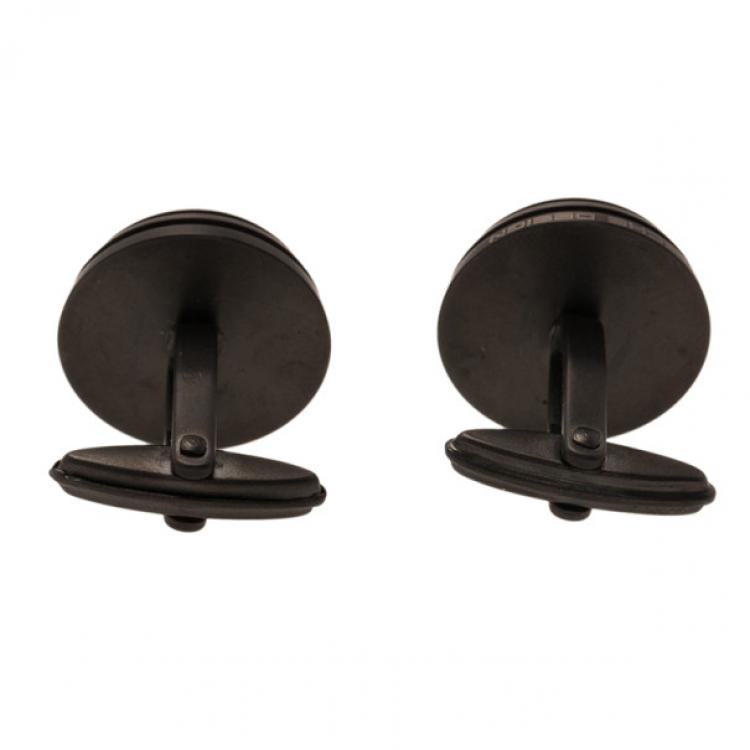 Pre Owned Porsche Design Grooves Cufflinks