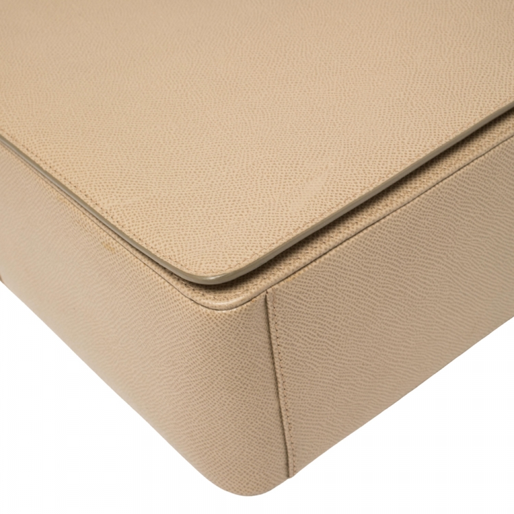 Pre Owned Porsche Design Dune Leather Flap Messenger Bag