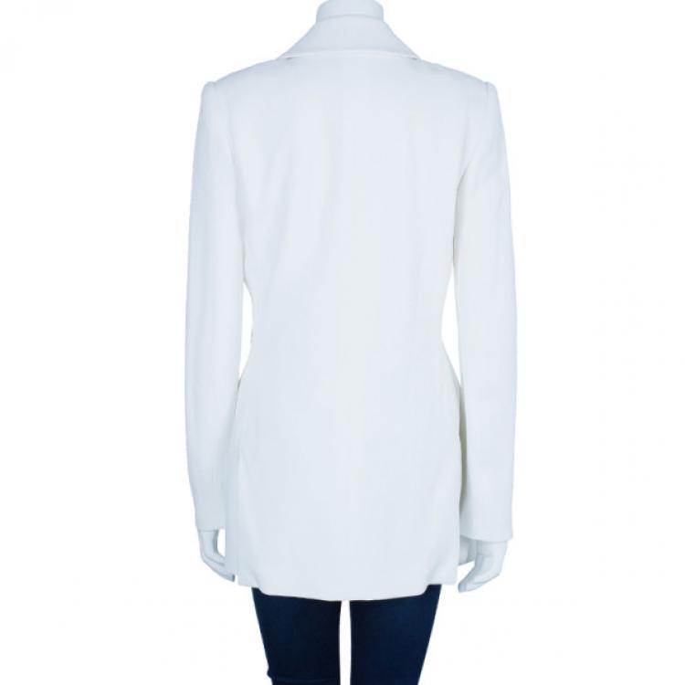 Pre Owned Prabal Gurung Tuxedo Wrap Jacket M