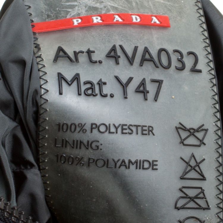 Pre Owned Prada Sport Dark Blue Nylon Crossbody Bag