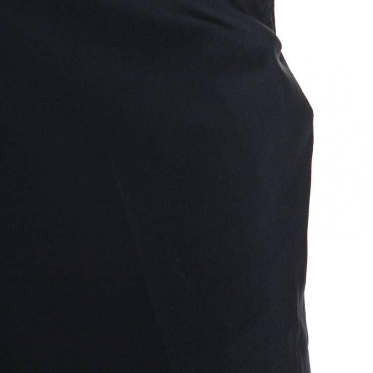 Pre Owned Prada Black Tailored Trousers L