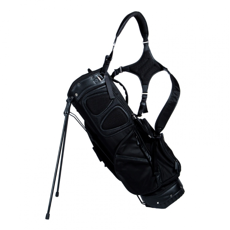 Prada Techical Fabric Golf Bag - Black