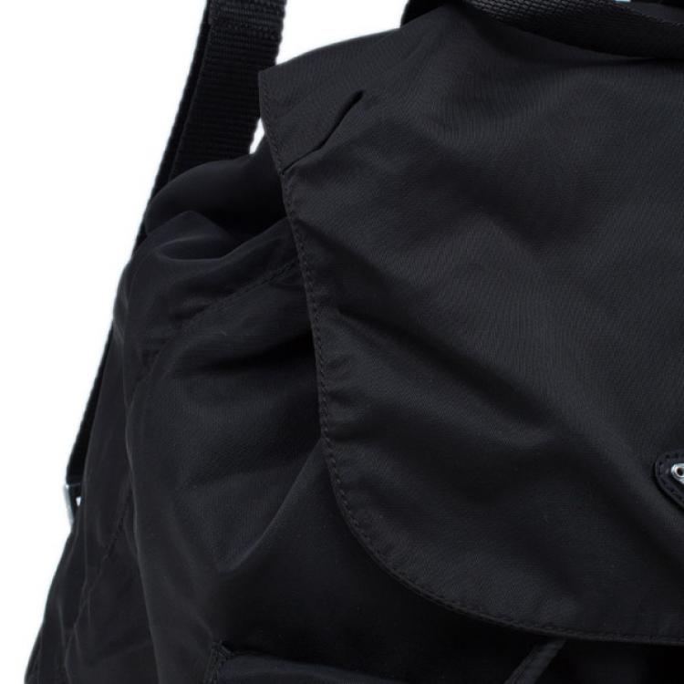 Pre Owned Prada Brown Tessuto Nylon Backpack