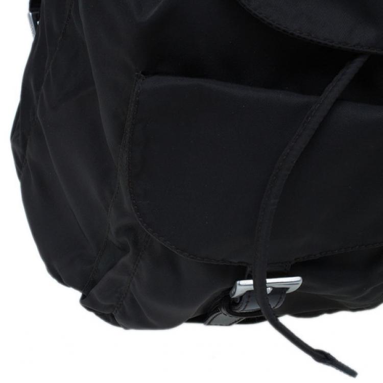 Pre Owned Prada Brown Tessuto Nylon Backpack