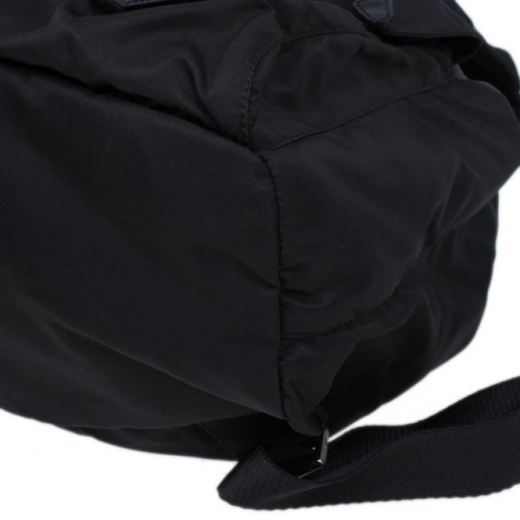 Pre Owned Prada Brown Tessuto Nylon Backpack