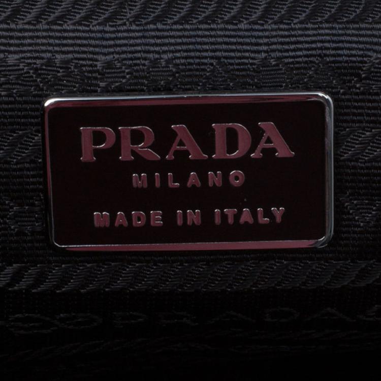 Pre Owned Prada Brown Tessuto Nylon Backpack