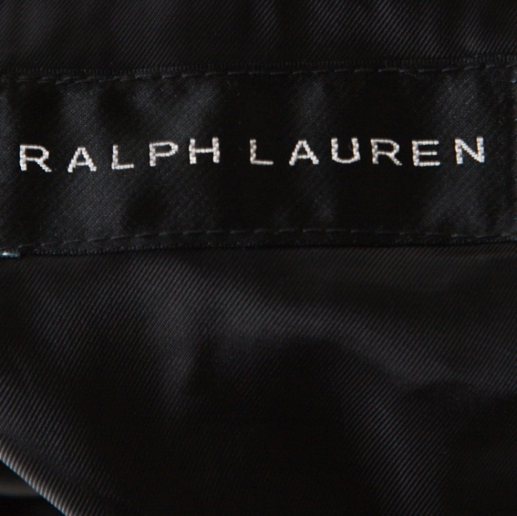 مملوكة مسبقًا Ralph Lauren Brown Zip Front Jacket M