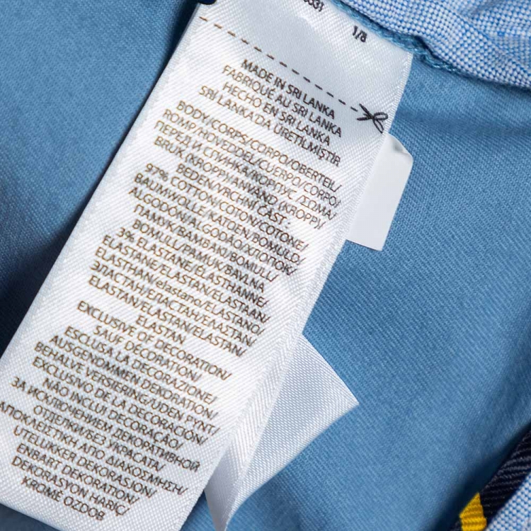 مملوكة مسبقًا Polo Ralph Lauren Blue Stretch Cotton Straight Fit Chinos XL